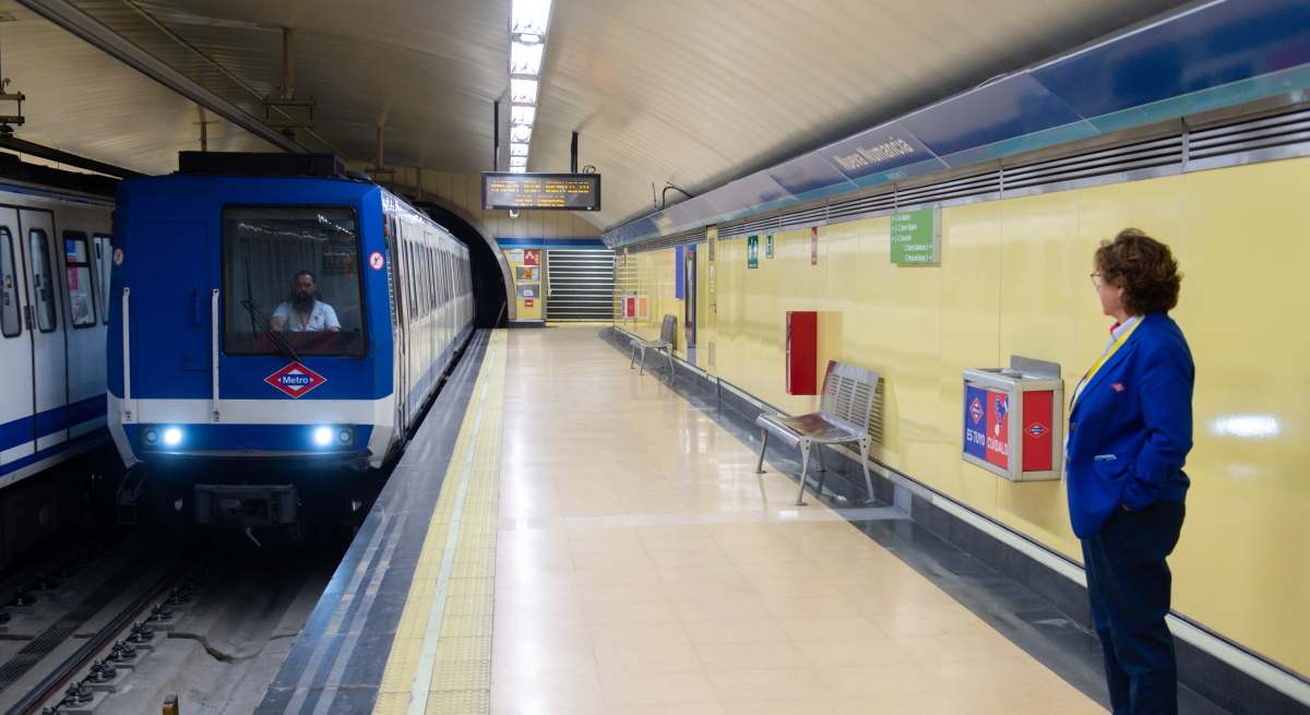 Línea 1 del Metro de Madrid. Foto: EP.
