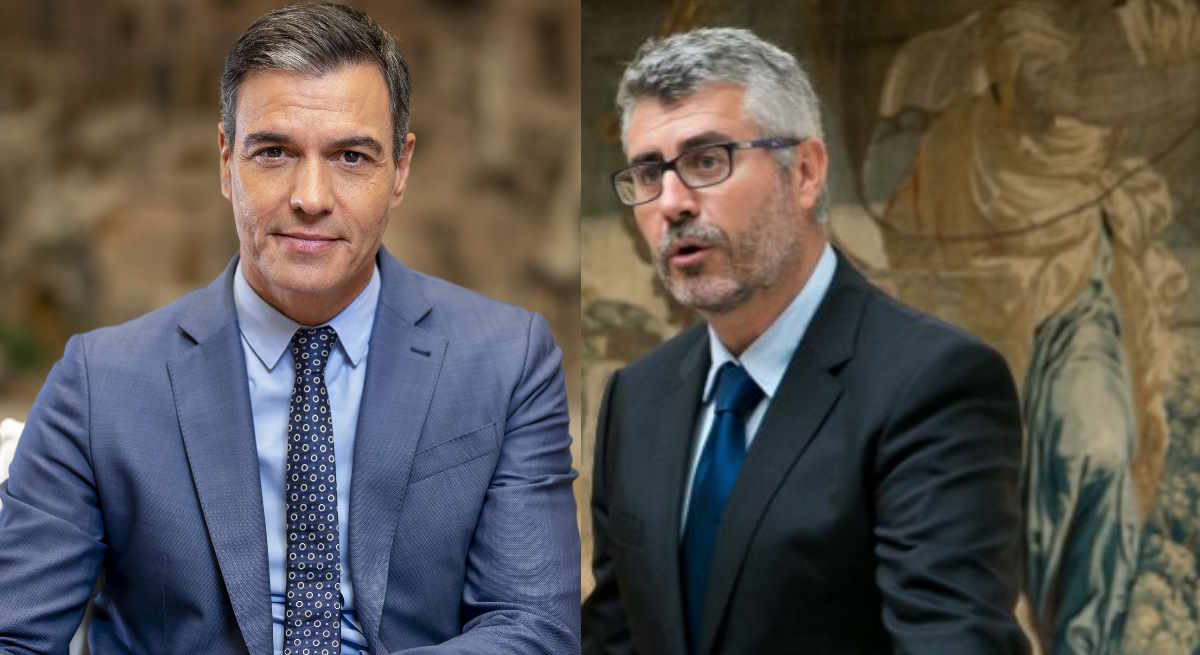 Pedro Sánchez y Miguel Ángel Oliver