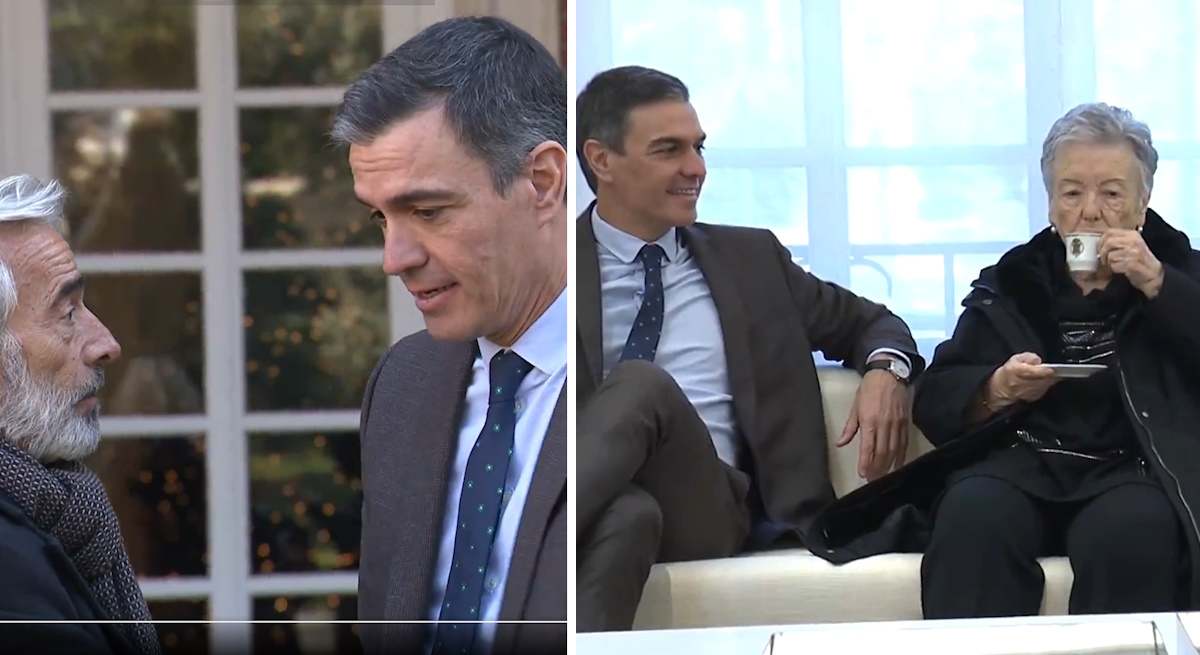 Pedro Sánchez serie Cuéntame