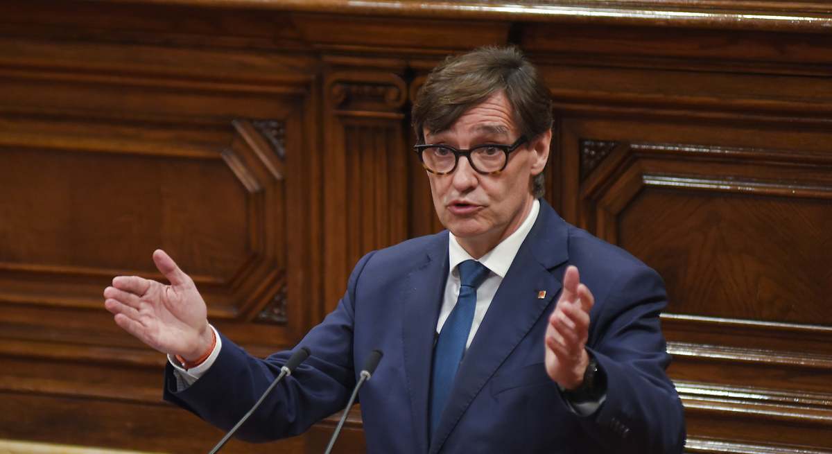 El presidente de la Generalitat de Cataluña, Salvador Illa. EP