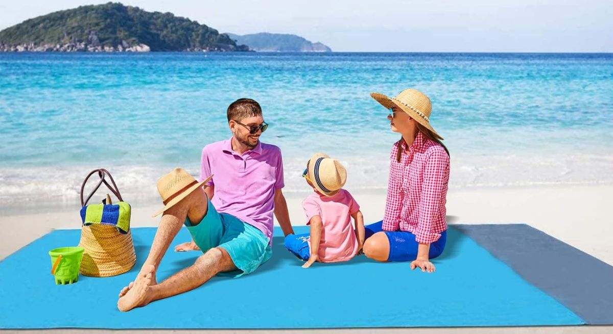 Alfombra de playa grande Sendowtek