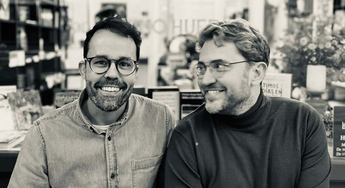 Máximo Huerta y su novio
