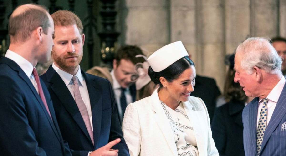 Carlos III, Harry, Meghan 