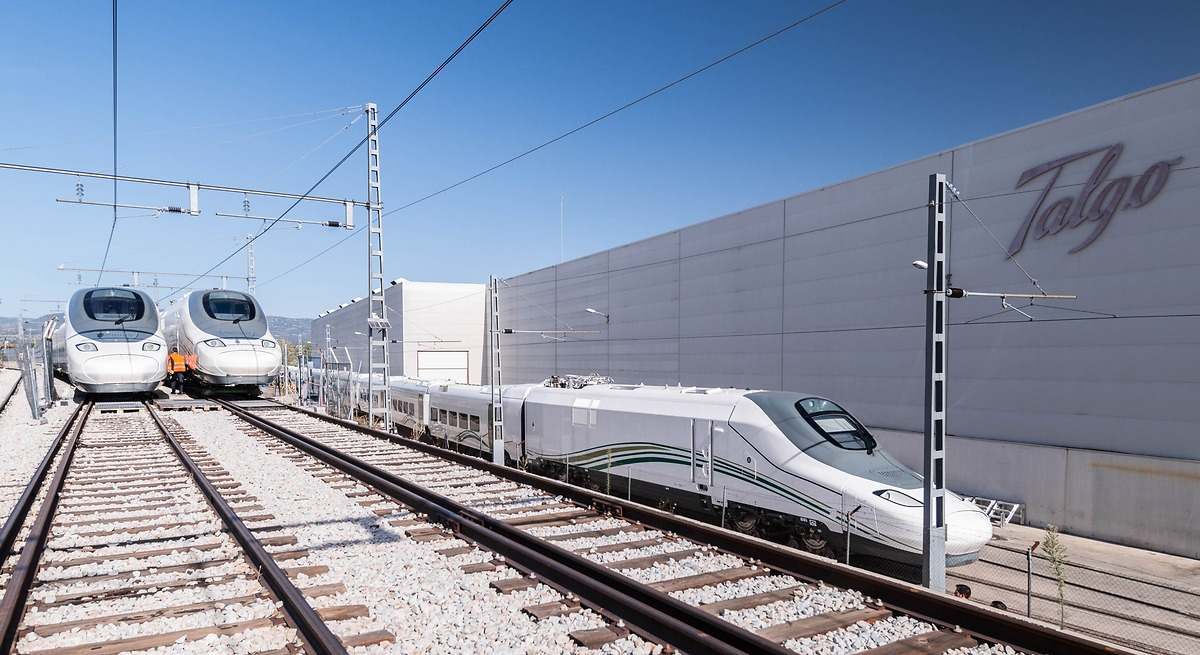 Sede de Talgo en Las Matas (Madrid). / EE
