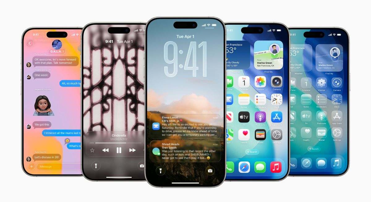 Apple presenta iOS 26 para iPhone: llega uno de los mayores cambios de la historia