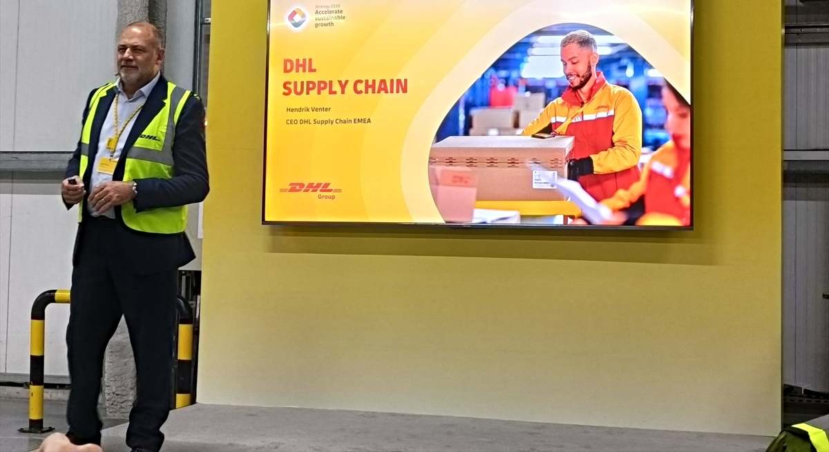 El consejero delegado de DHL Supply Chain, Hendrik Venter / EP
