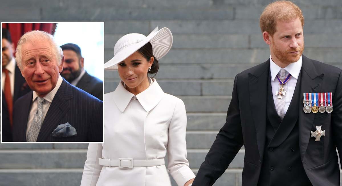 Harry Meghan fiesta de cumpleaños de Carlos III
