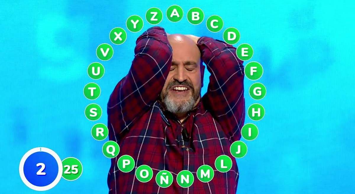 Óscar Díaz en Pasapalabra