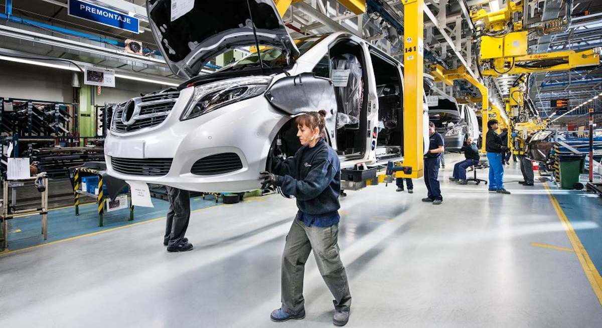 Planta de Mercedes-Benz en Vitoria