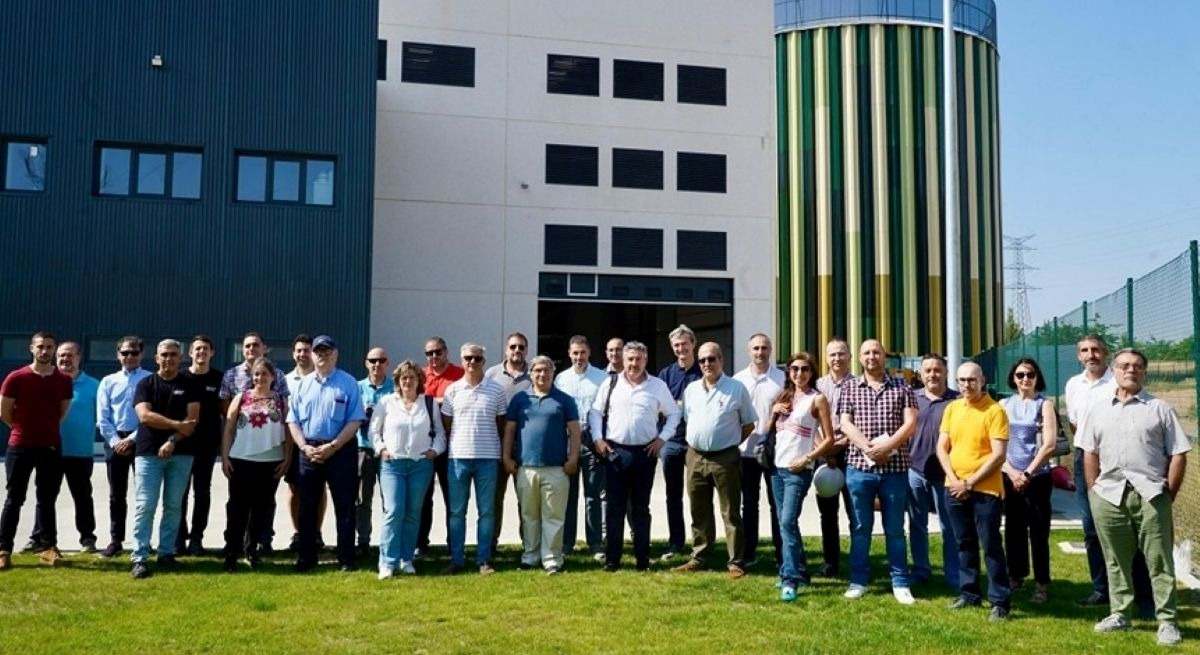 Más de 30 ingenieros industriales de León y Valladolid han visitado la central de calor de Valladolid Oeste