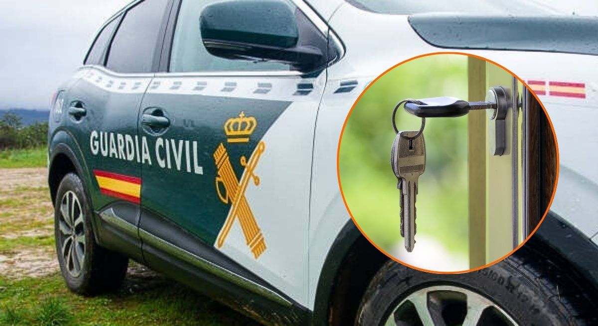 Llaves de casa, Guardia Civil 