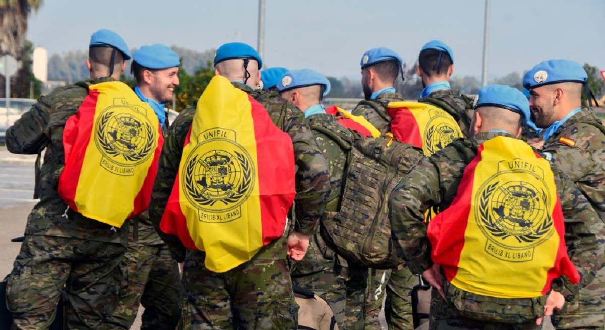 Militares en el Líbano