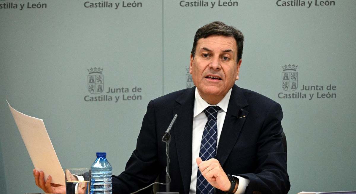 Carlos Fernández Carriedo, consejero de Economía de Castilla y León