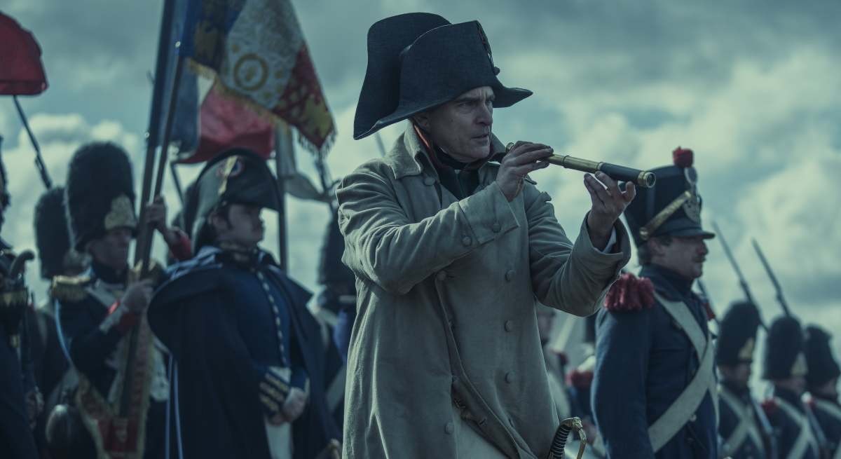 Joaquim Phoenix en Napoleón de Ridley Scott