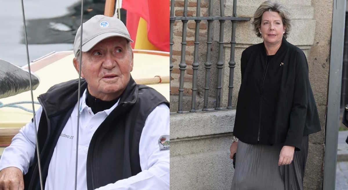 El Emérito ha estado con su sobrina Simoneta