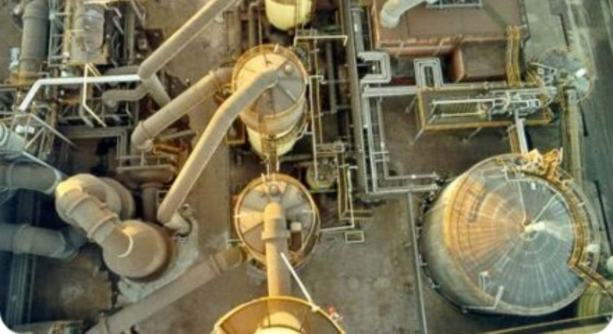Instalaciones de Fertiberia en Huelva.