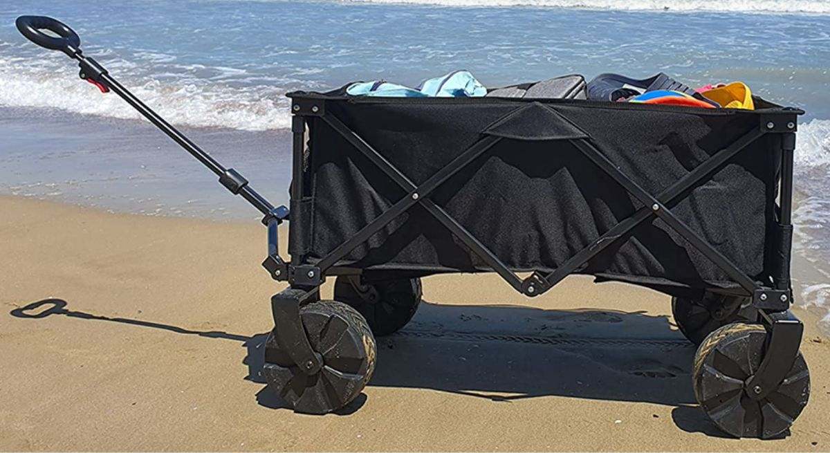 Carro para ir a la playa con ruedas de Timber Ridge