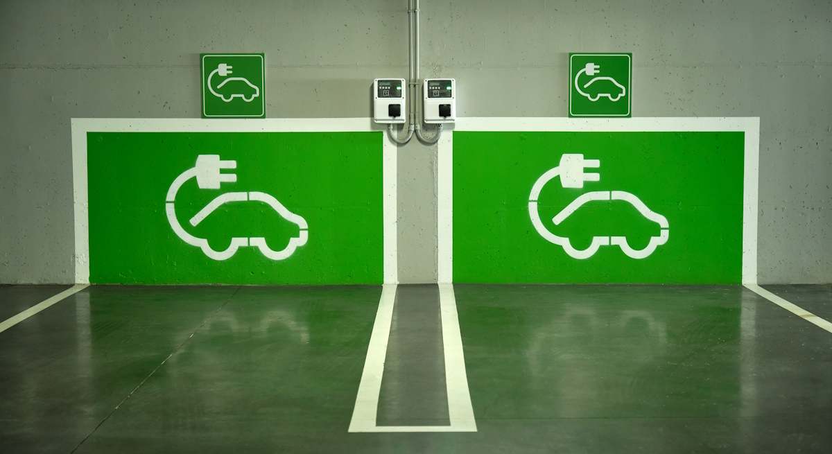 Punto de recarga de vehículos eléctricos