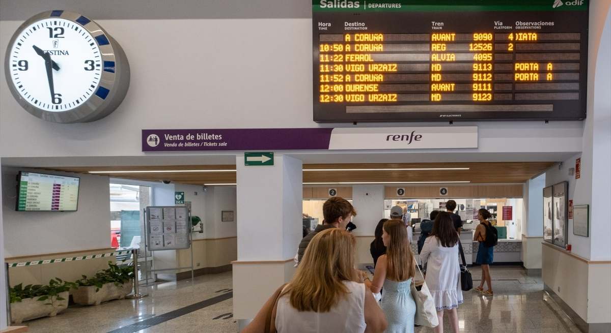 Una estación de tren / EP