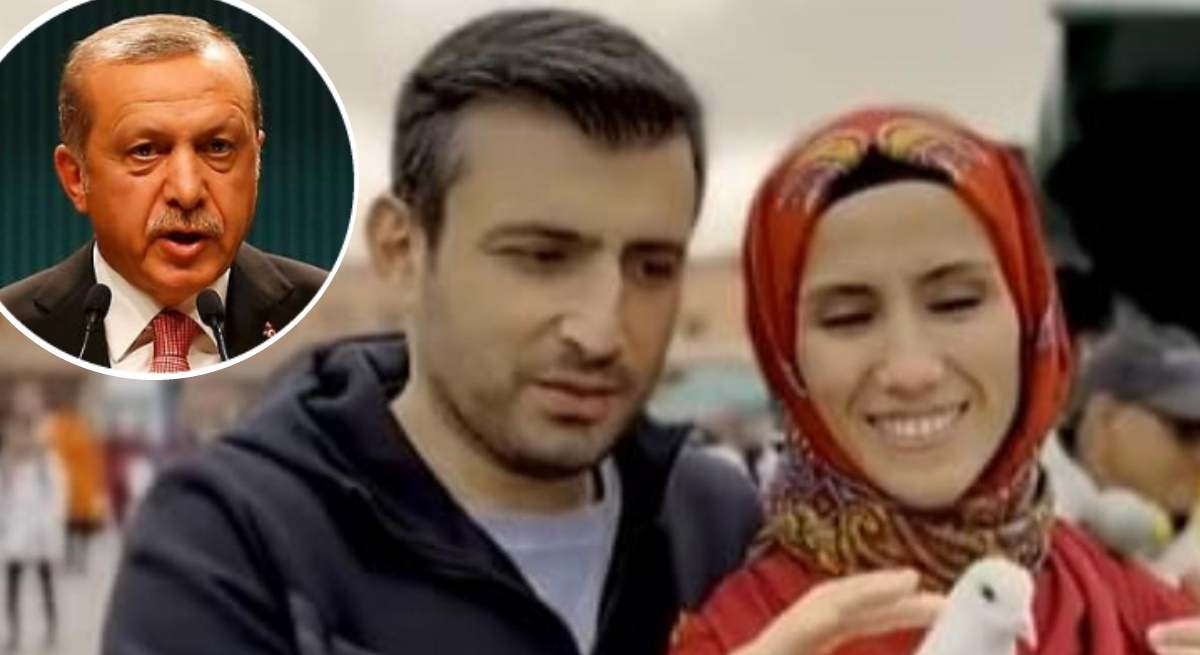 Selçuk Bayraktar y Sümeyye Erdogan, hija del presidente turco.
