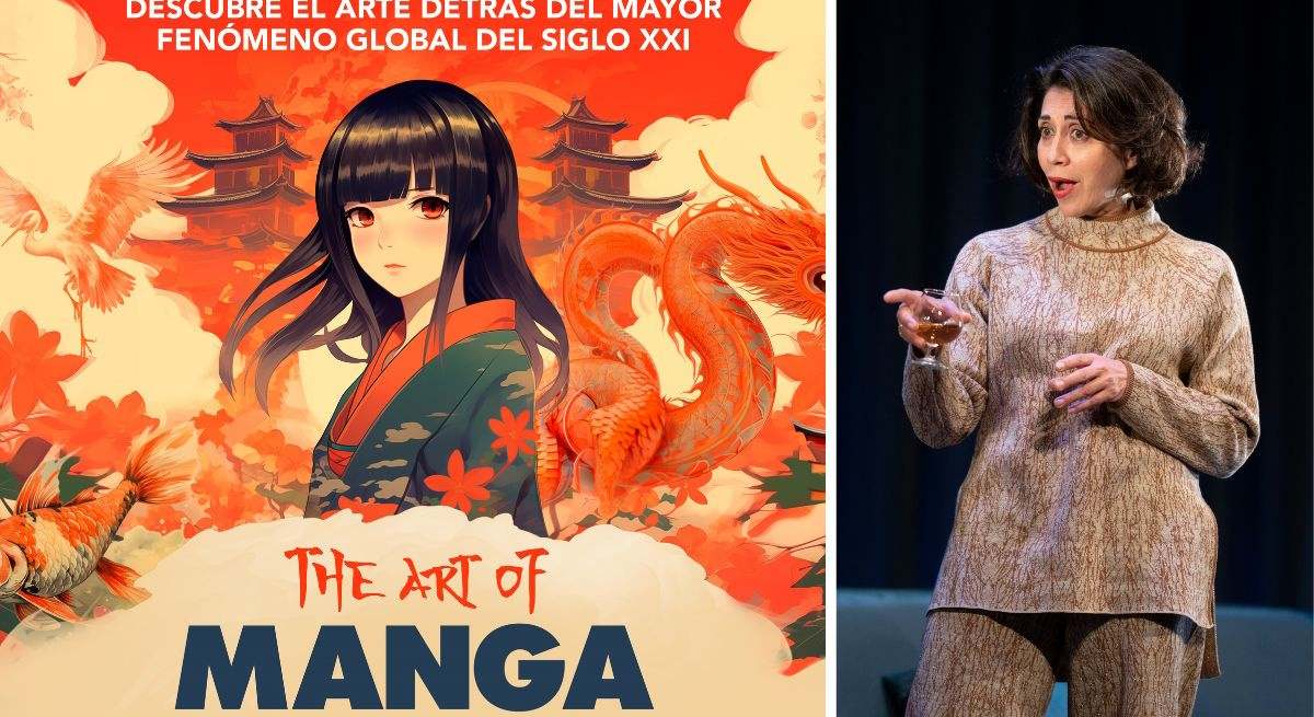 Exposición 'The art of Manga' y Alicia Borrachero en 'Un delicado equilibrio
