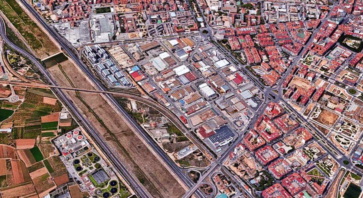 Polígono de Vara de Quart donde se ubica Las Ptovincias.