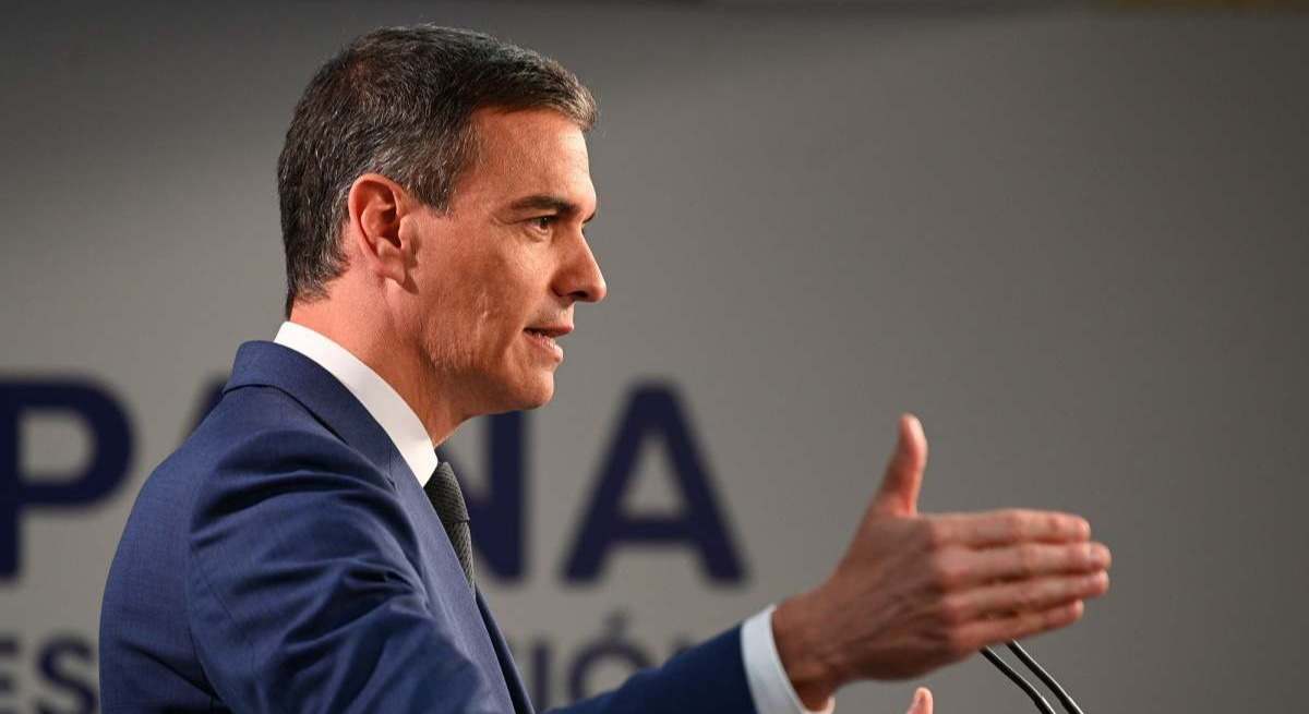 El presidente del Gobierno, Pedro Sánchez