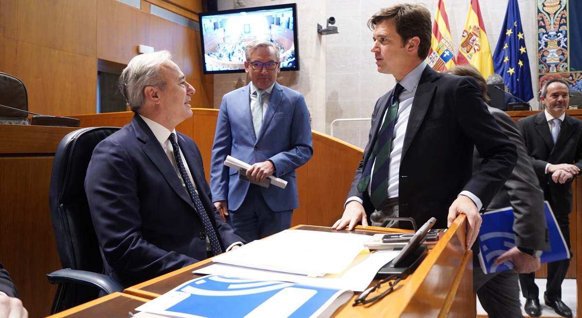 pleno cortes aragon debate trasvase Ebro