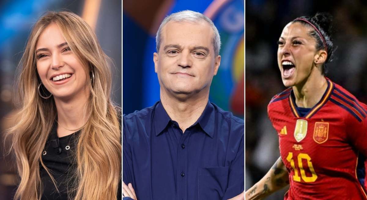 Ana Mena, Ramón García, Jennifer Hermoso 