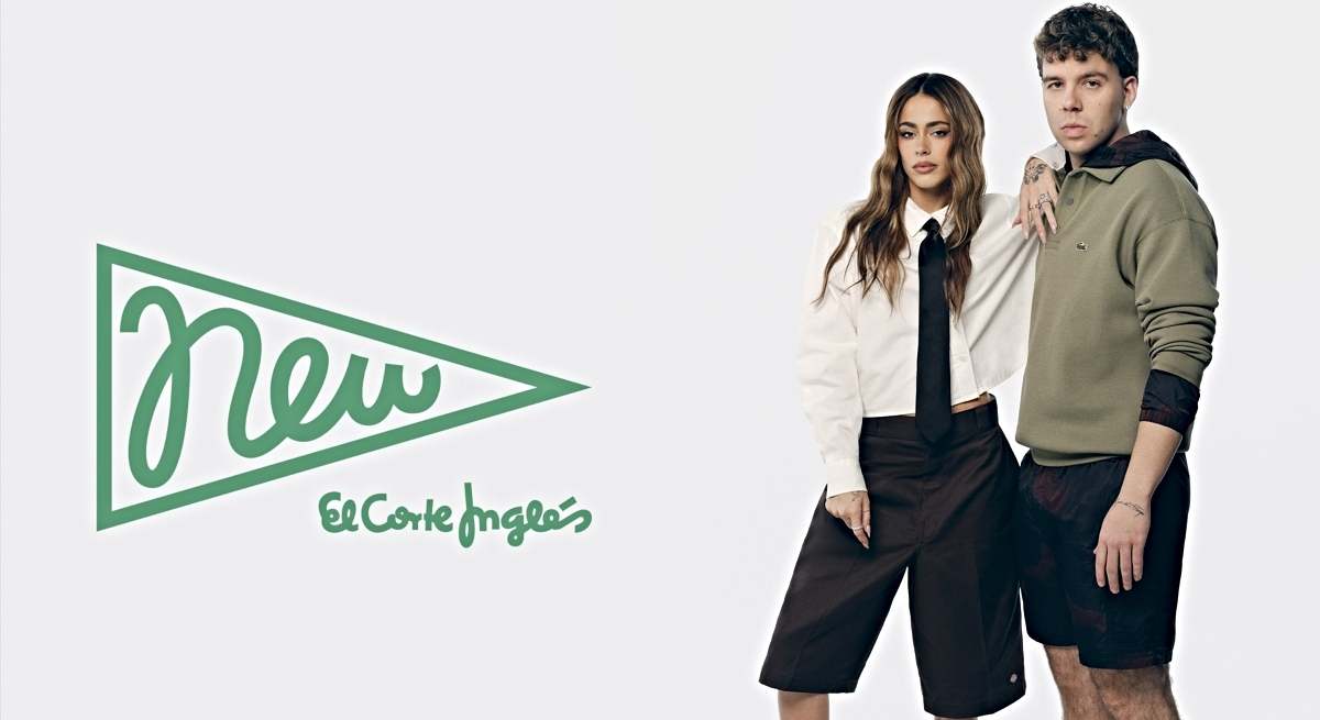 Campaña NEW 2025 con Tini y Quevedo / El Corte Inglés