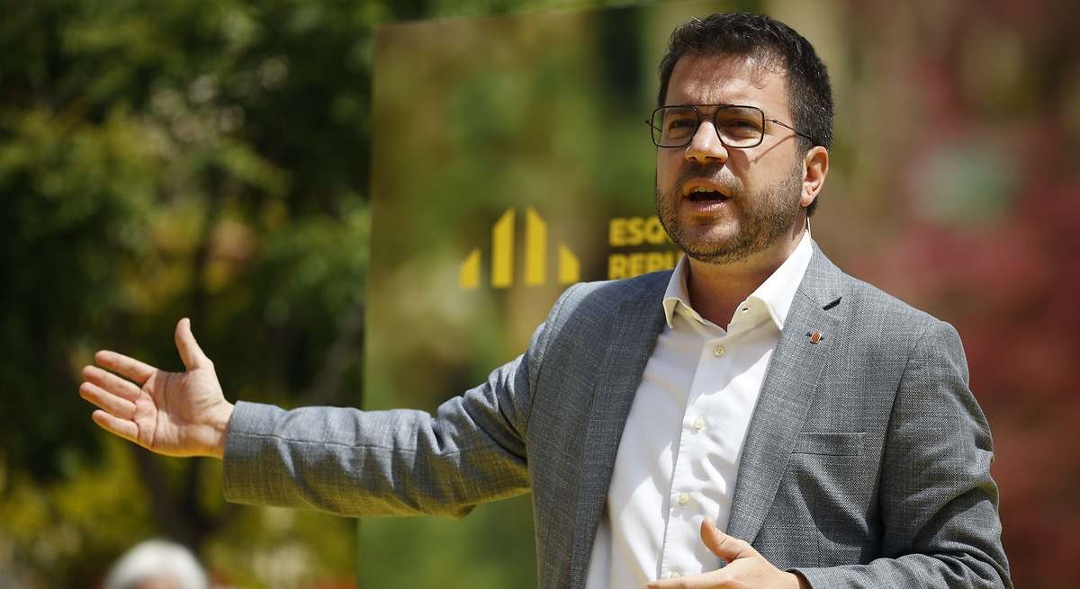 Presidente de la Generalitat y candidato a la reelección, Pere Aragonès. EP