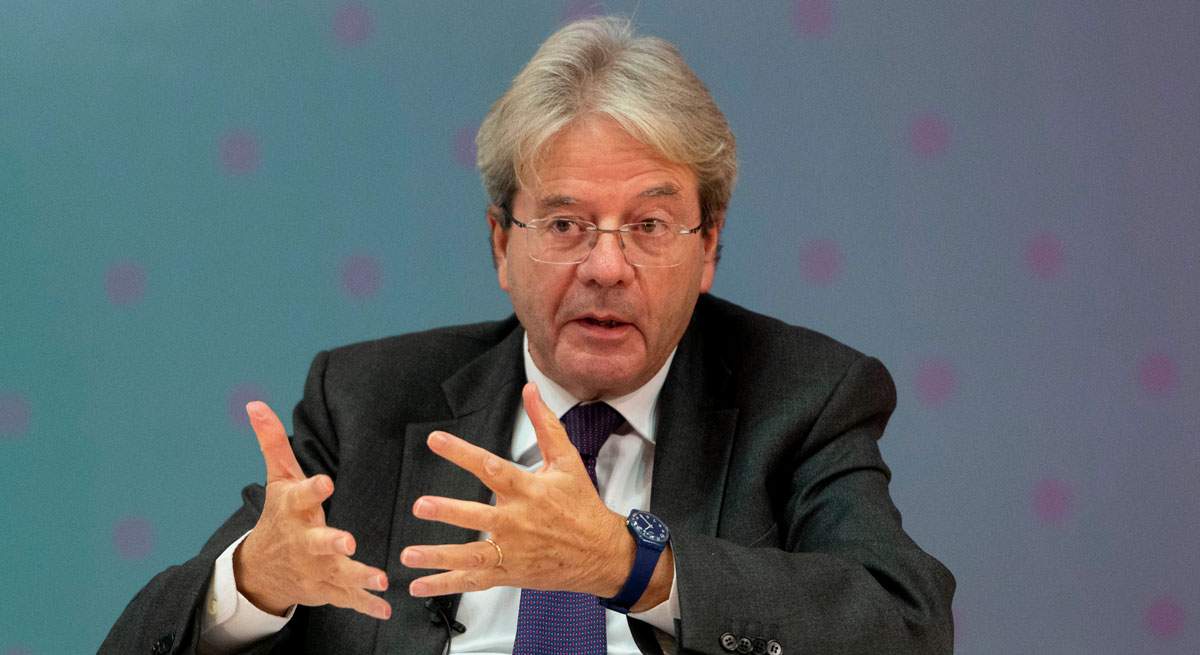 El comisario de Economa Paolo Gentiloni