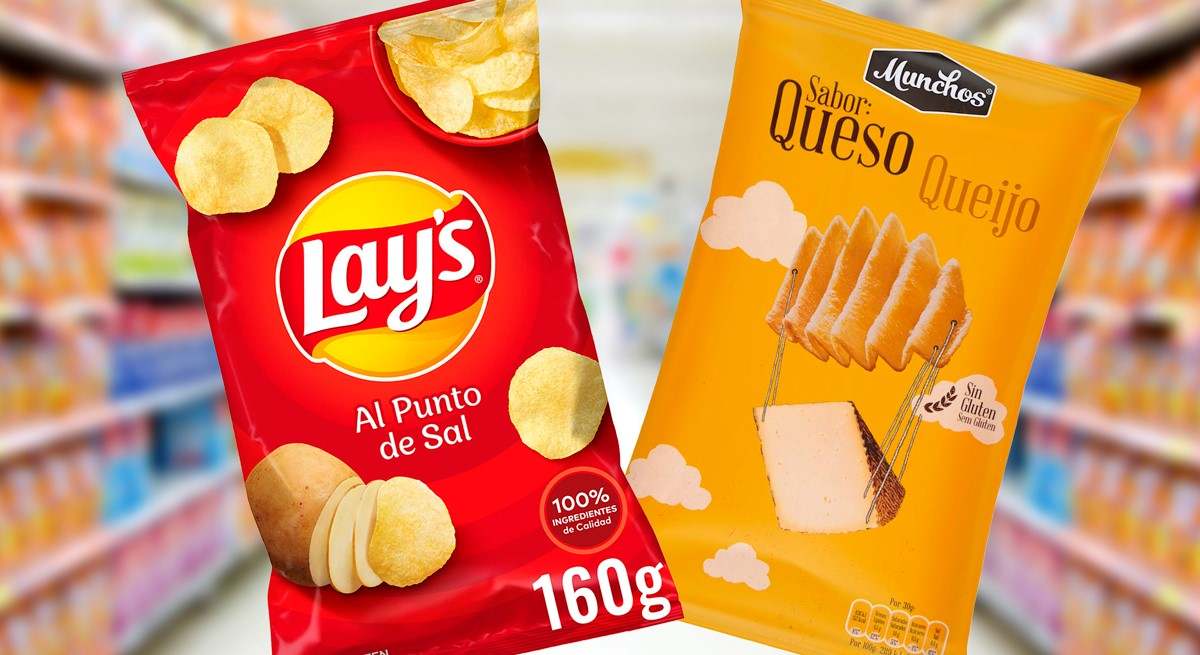 PepsiCo es propietaria de Lay's y fabrica 'Munchos' para Mercadona