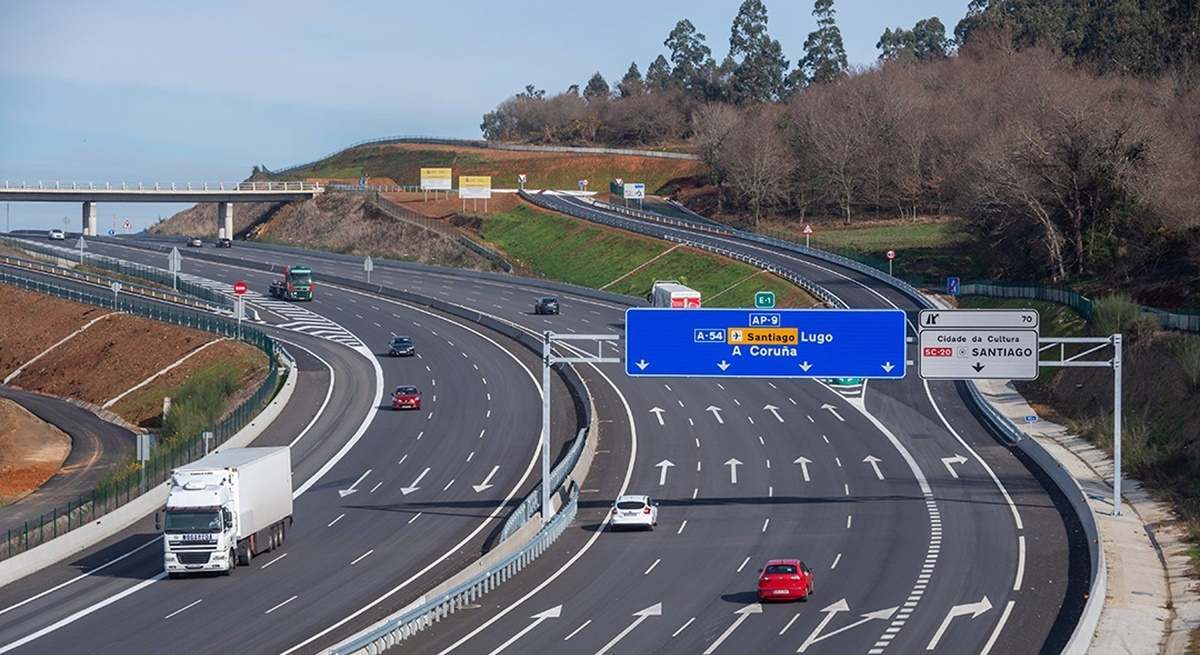 AP 9 dirección A Coruña