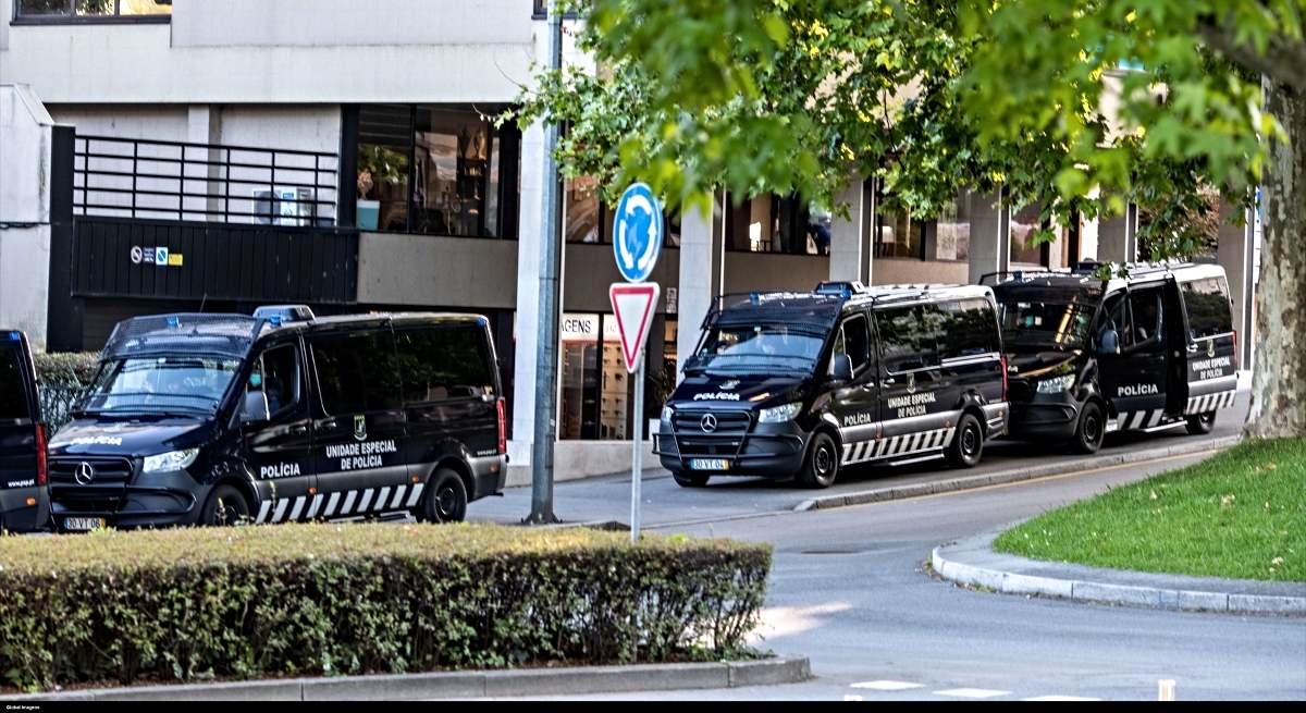 Vehículos de la Policía portuguesa / EP