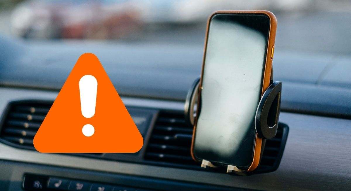 Soporte de móvil para coche