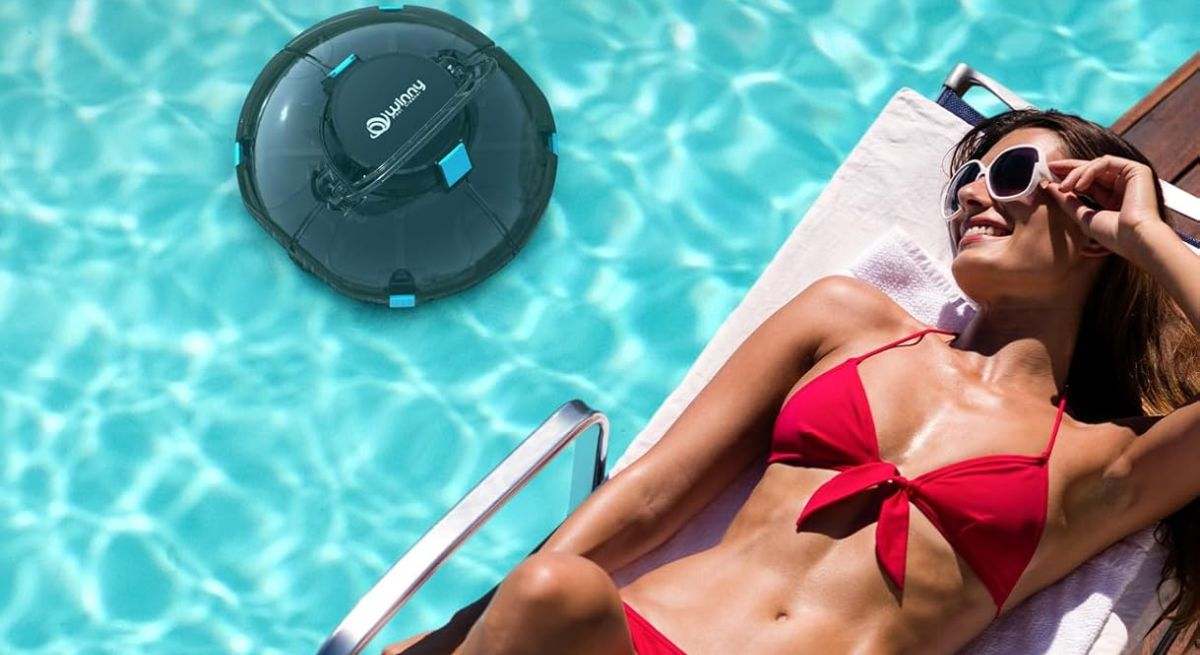 Robot limpiafondos inalámbrico Winny Pool Cleaner