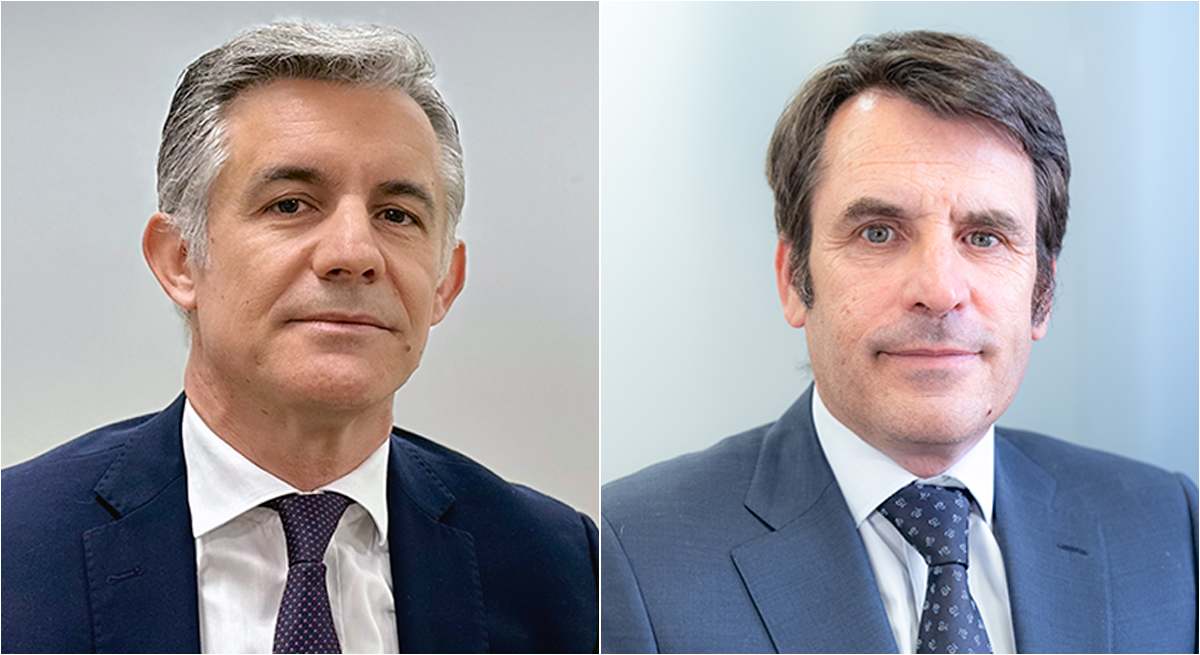 Juan Luis Martín, director de negocio institucional (izda.), y Ricardo GIl, responsable de inversiones de Trea AM