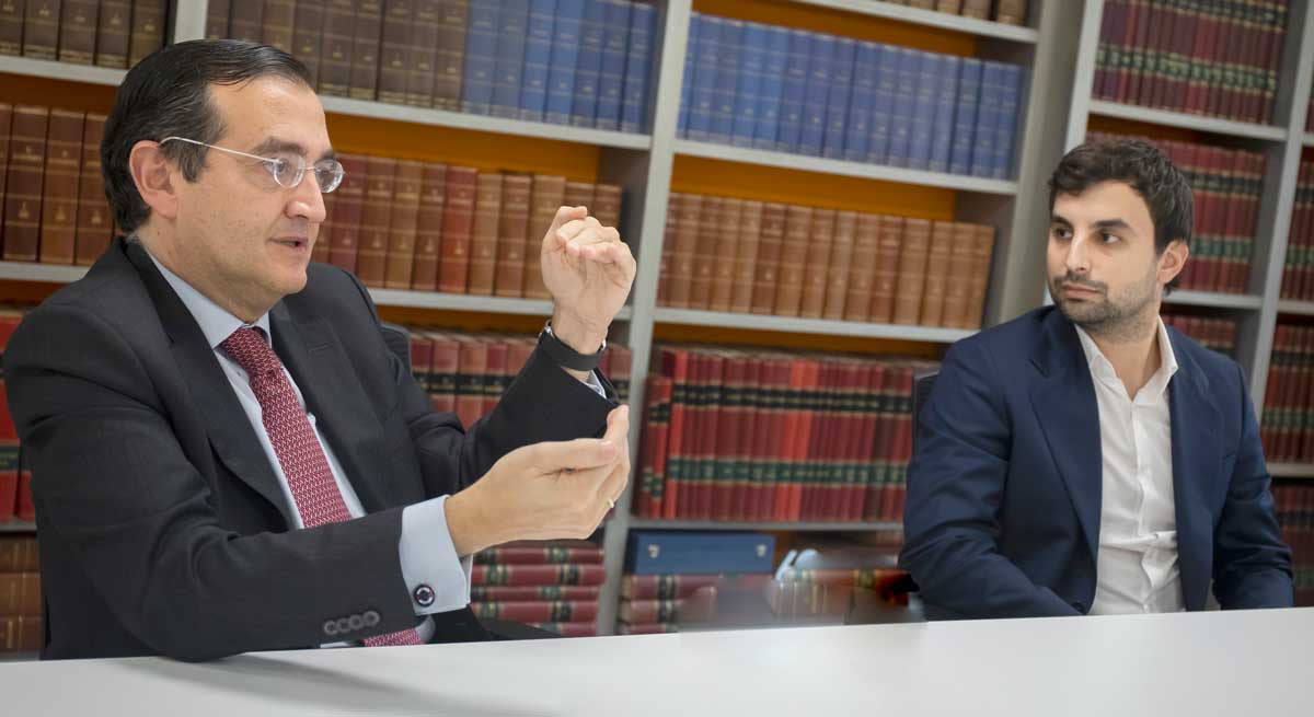 Jos Ramn Boluda izquierda y Gabriel Castro derecha gestores del fondo Sigma Internacional