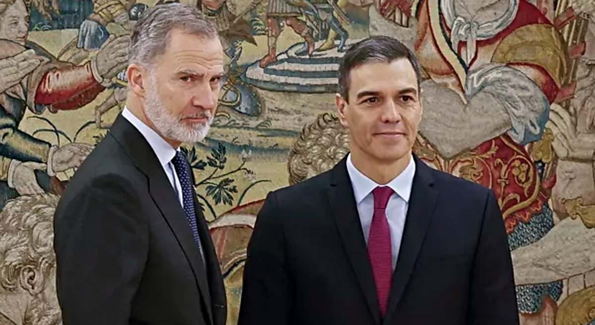 Felipe VI y Pedro Sánchez / EFE