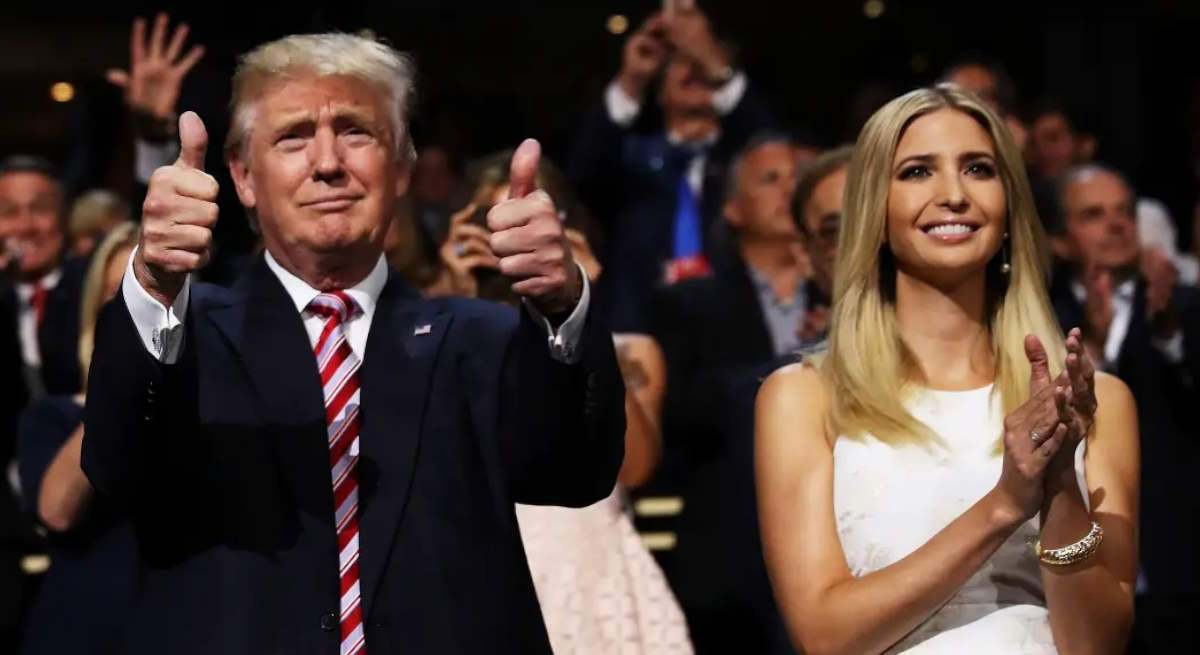 Ivanka y Donald Trump