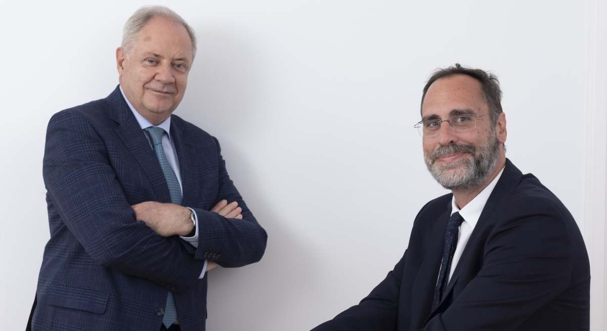 Santiago de Torres, presidente de Atrys Health y José María Huch, CFO de Atrys Health. Foto: Ana Morales