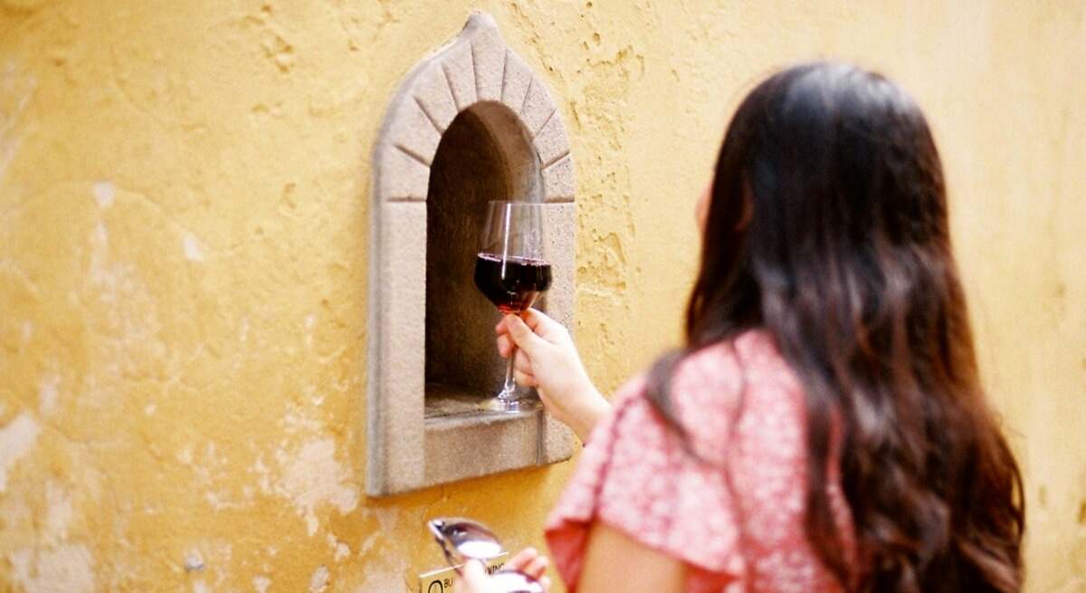 Las ventanas del vino en Florencia