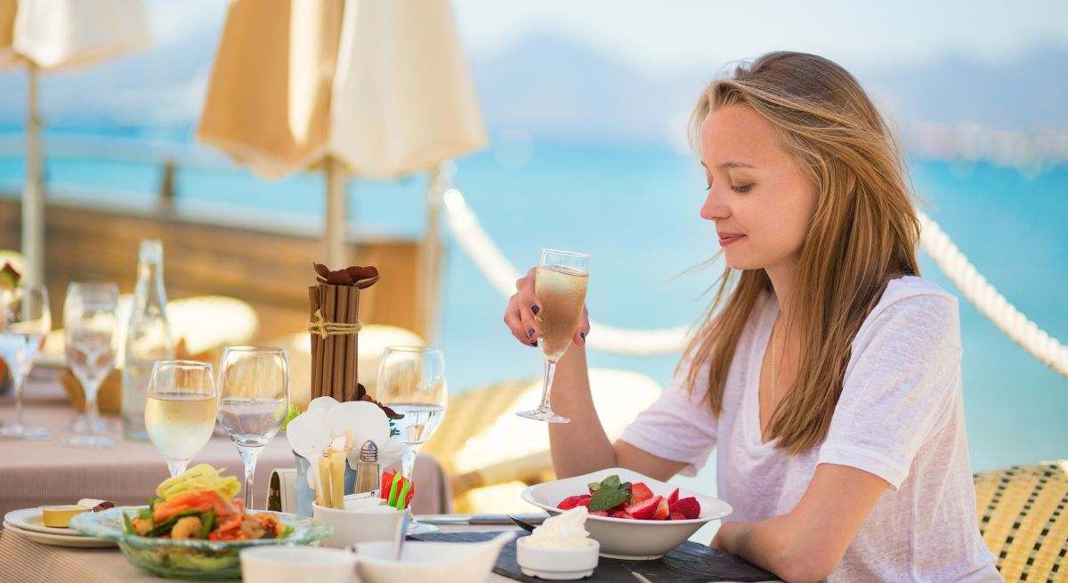 Restaurante en la playa