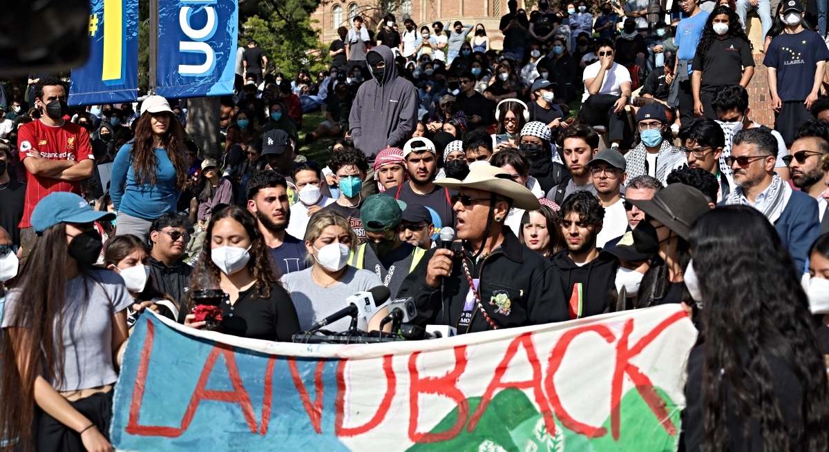 Manifestación en favor de Palestina celebrada en la Universidad de California / EP