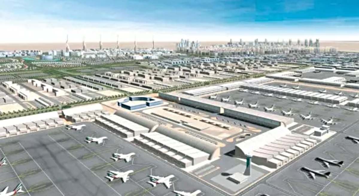 El aeropuerto de Dubái tendrá seis pistas