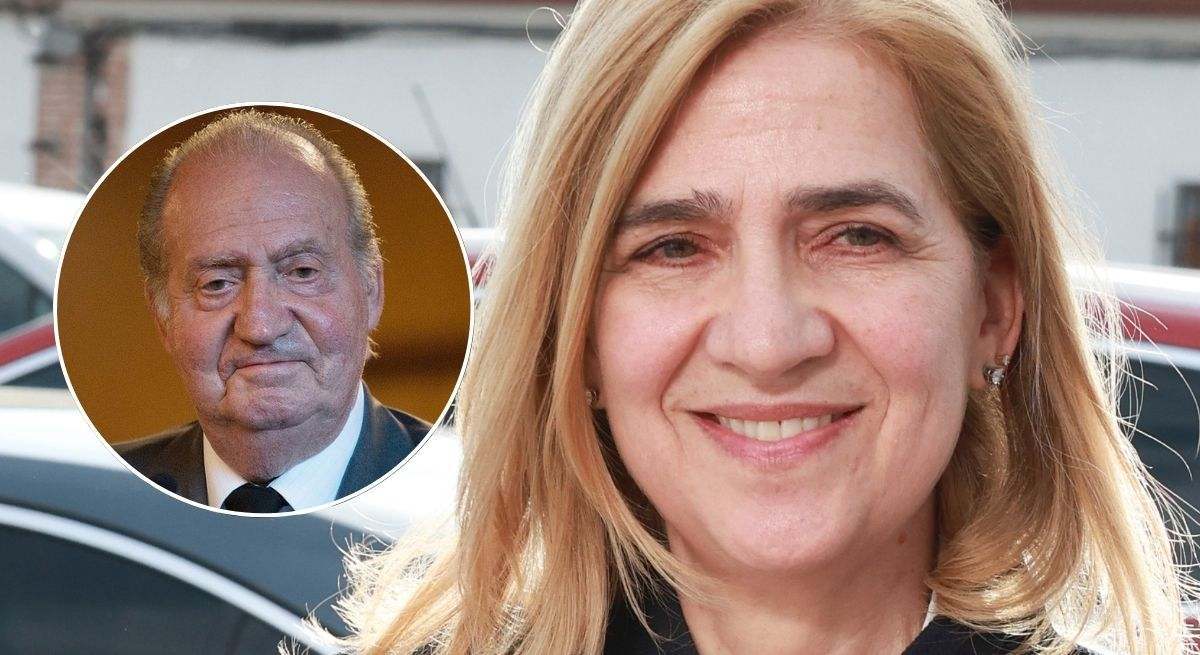 infanta cristina / rey emérito