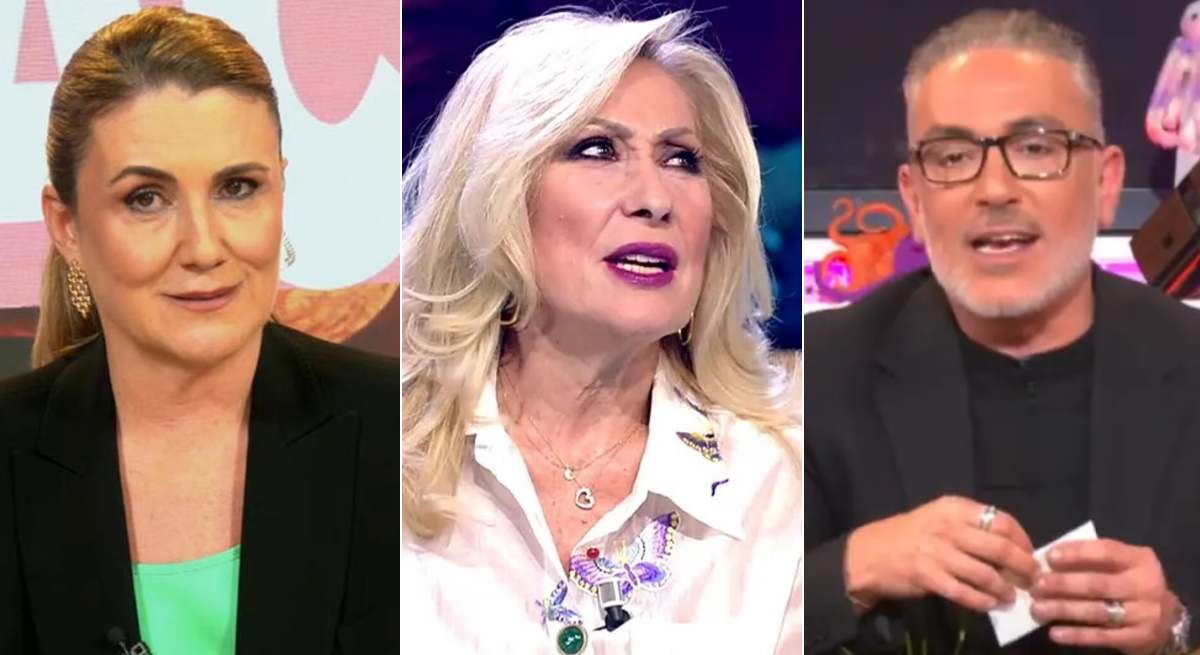 Carlota Corredera Rosa Benito Kiko Hernández 
