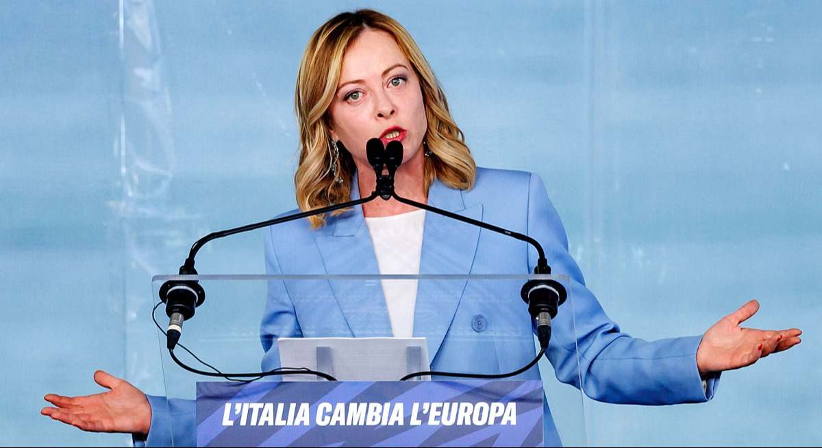 La primera ministra italiana, Giorgia Meloni.