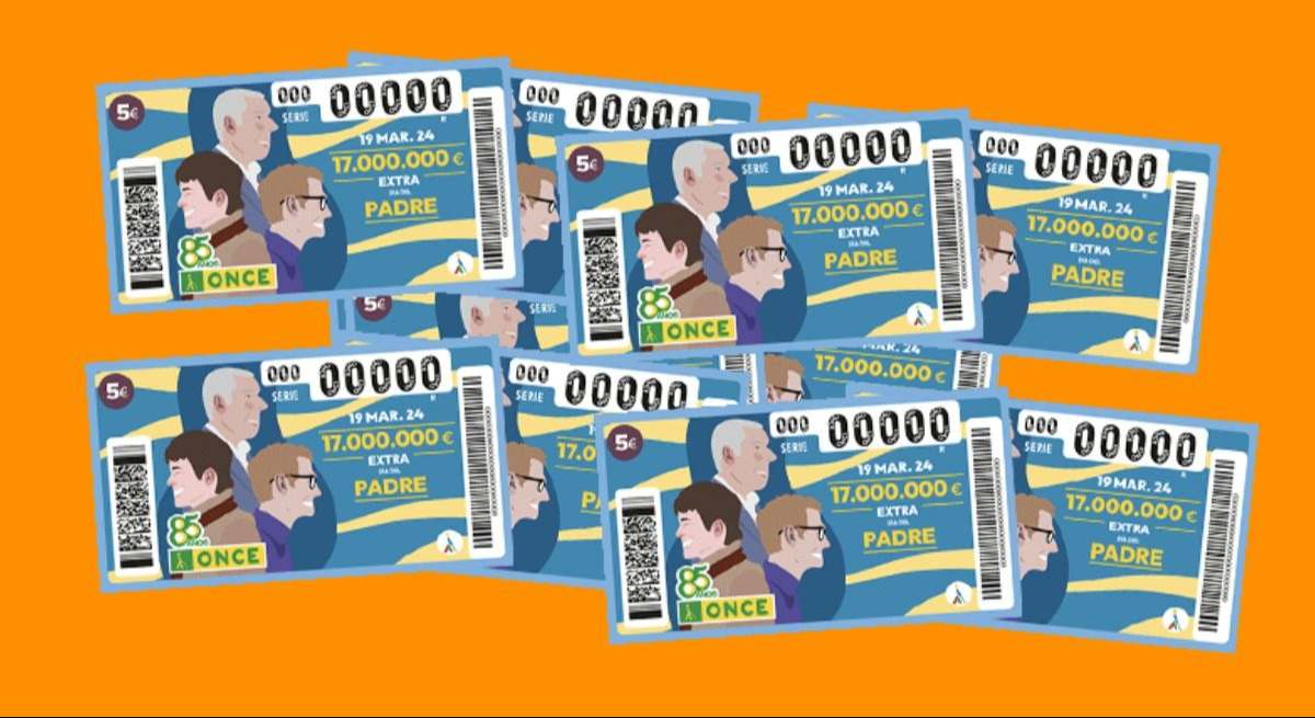 Boletos del Sorteo Extra del Día del Padre.